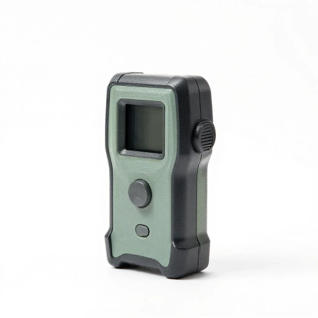 Laser distance meter isolated on a white background
