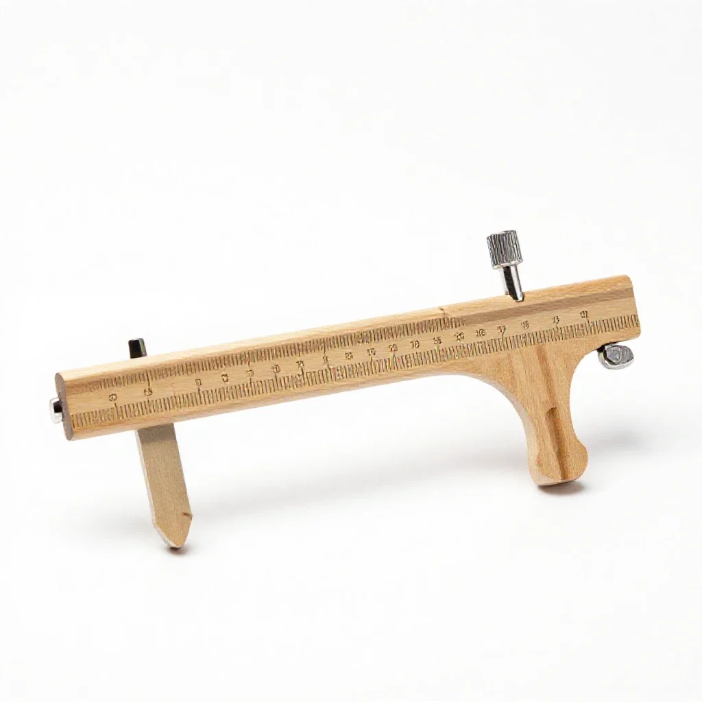 Marking gauge isolated on a white background