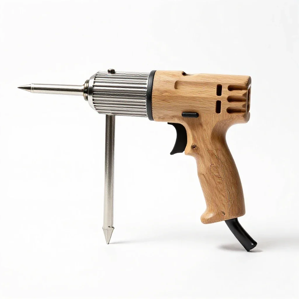 Nail gun isolated on a white background