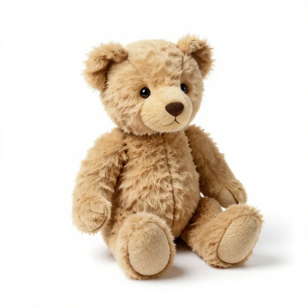 Teddy bear isolated on a white background