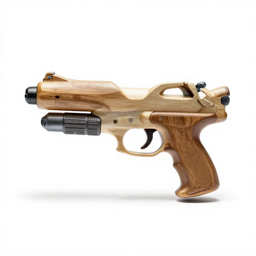 Water gun isolated on a white background