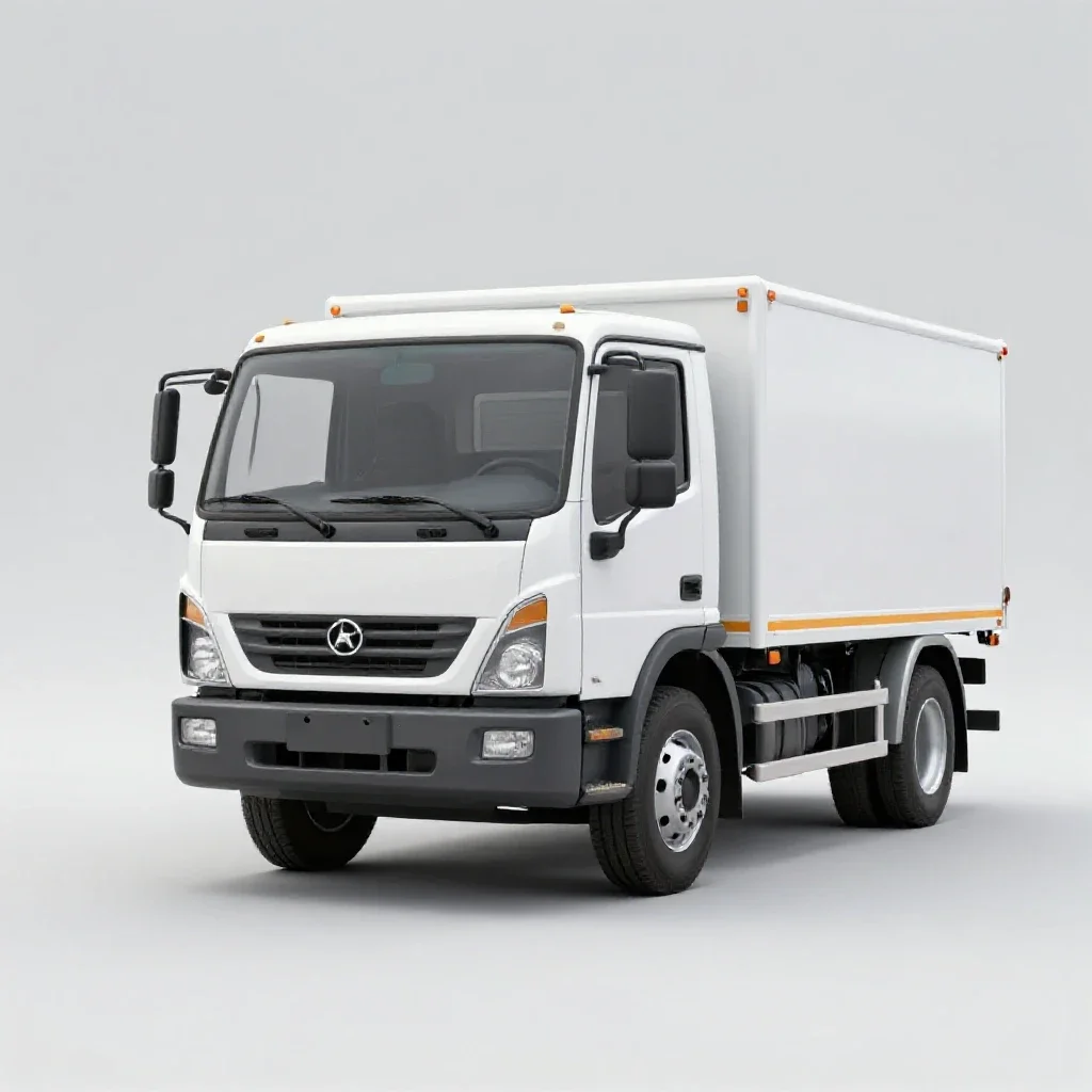 Tow truck isolated on a white background