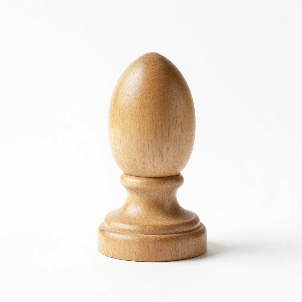 Roof finial isolated on a white background