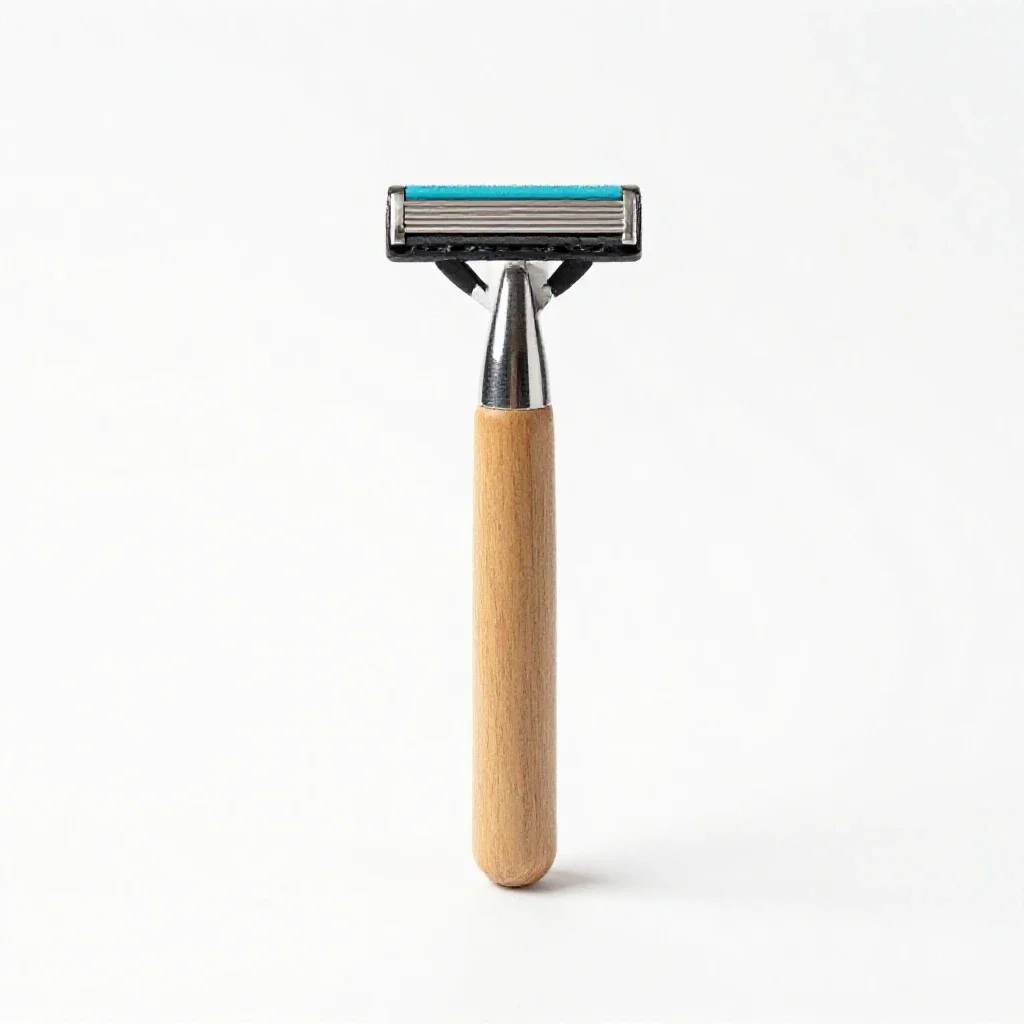 Safety razor isolated on a white background