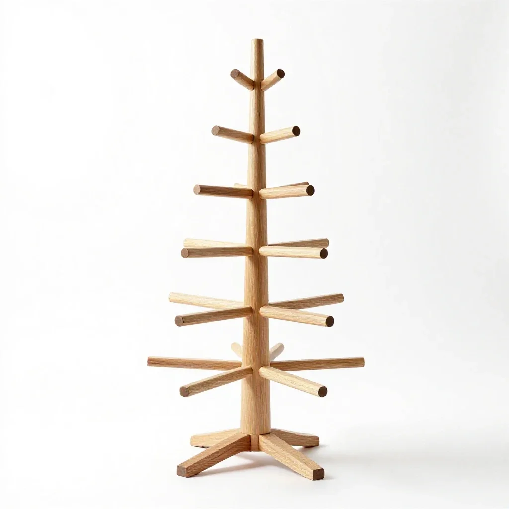 Christmas tree stand isolated on a white background