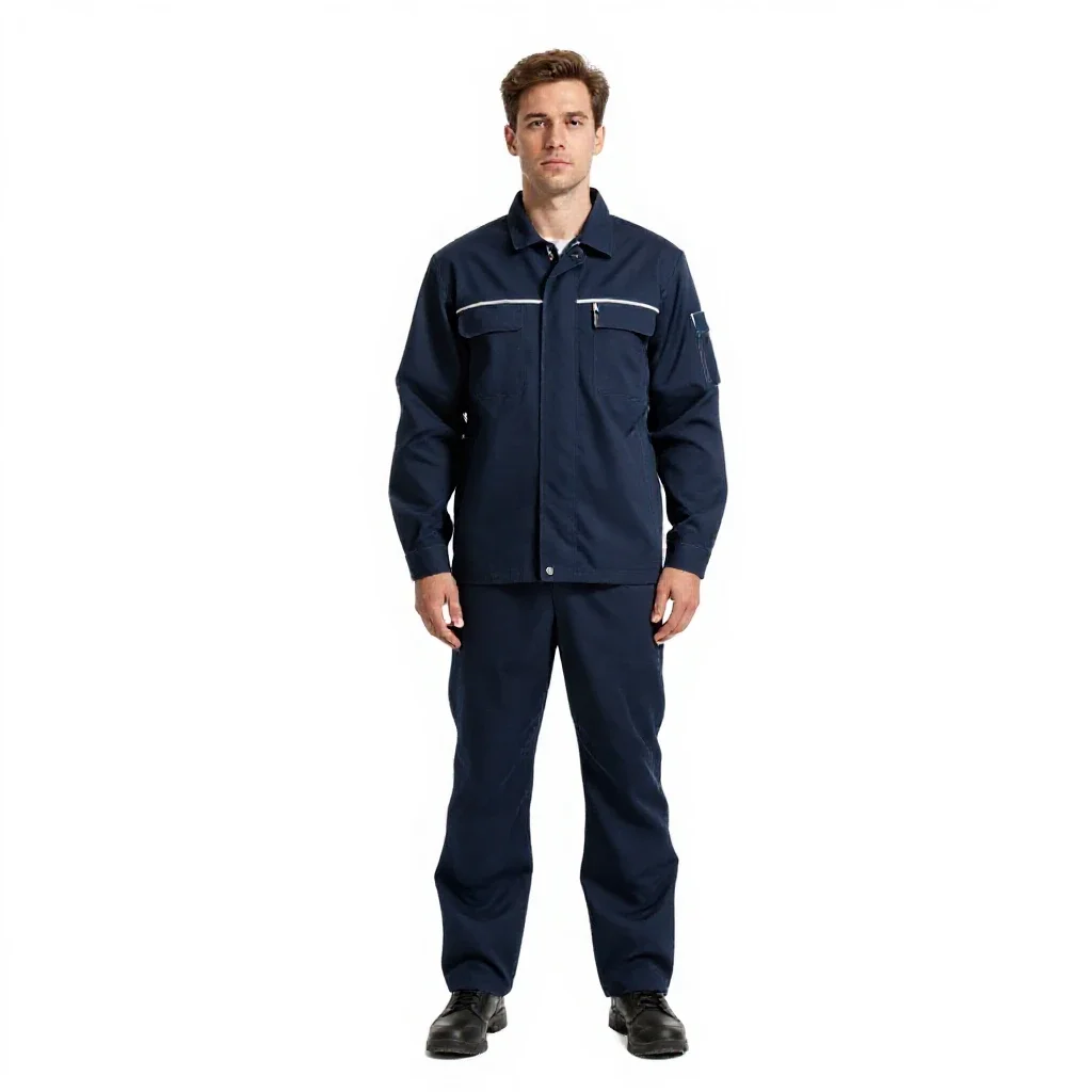 Cryosleep technician isolated on a white background