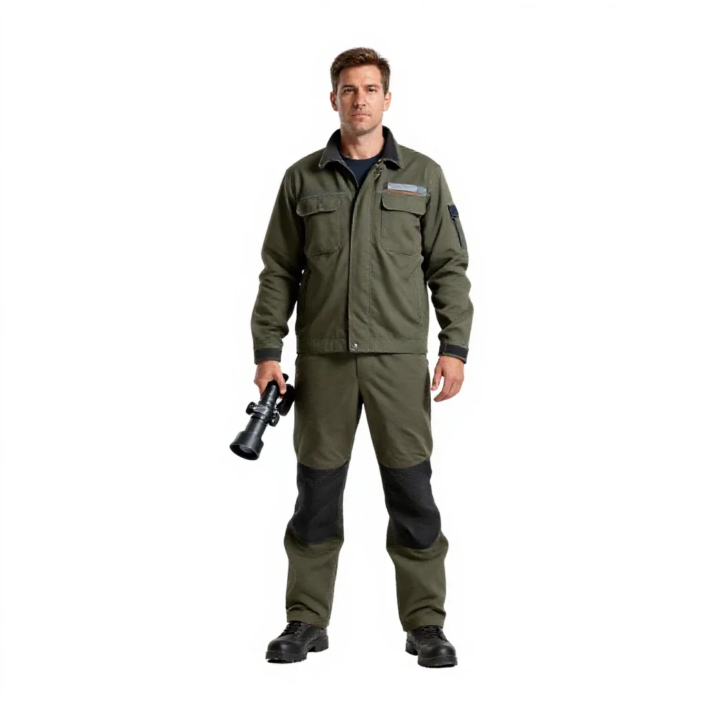 Deep space surveyor with a scanner isolated on a white background