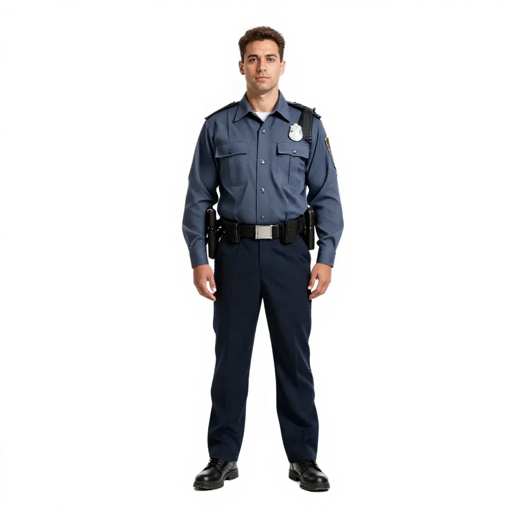 Hive-city enforcer isolated on a white background