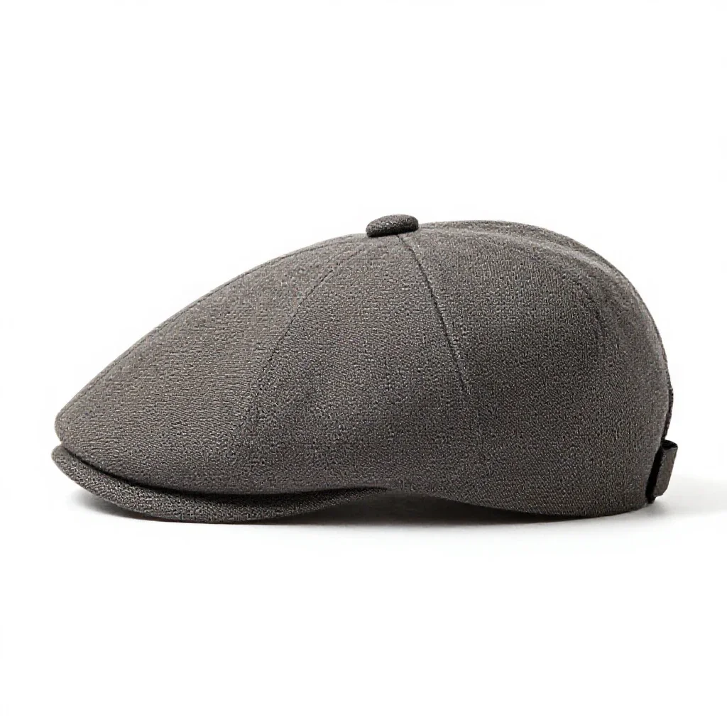 Flat cap isolated on a white background