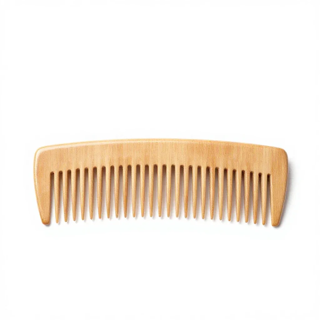 Hair comb isolated on a white background