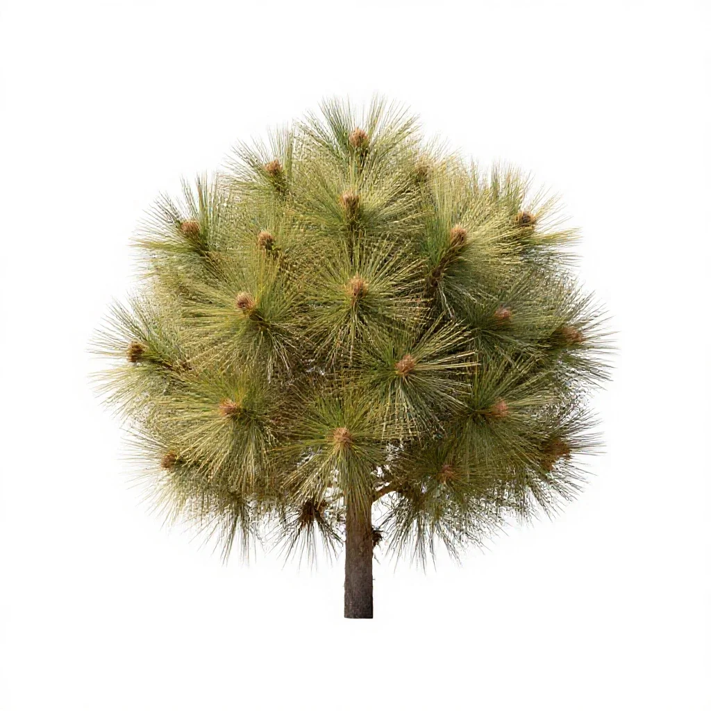 Rata bloom isolated on a white background