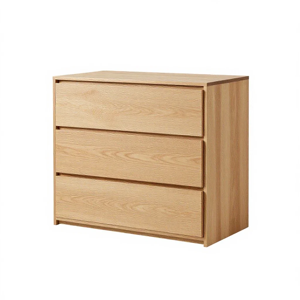 Chest of drawers isolated on a white background