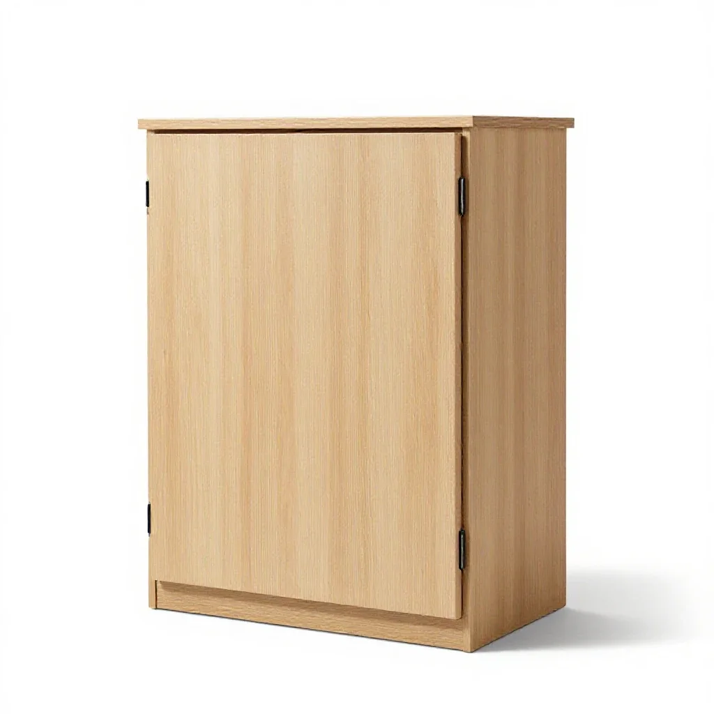 Battery storage cabinet isolated on a white background