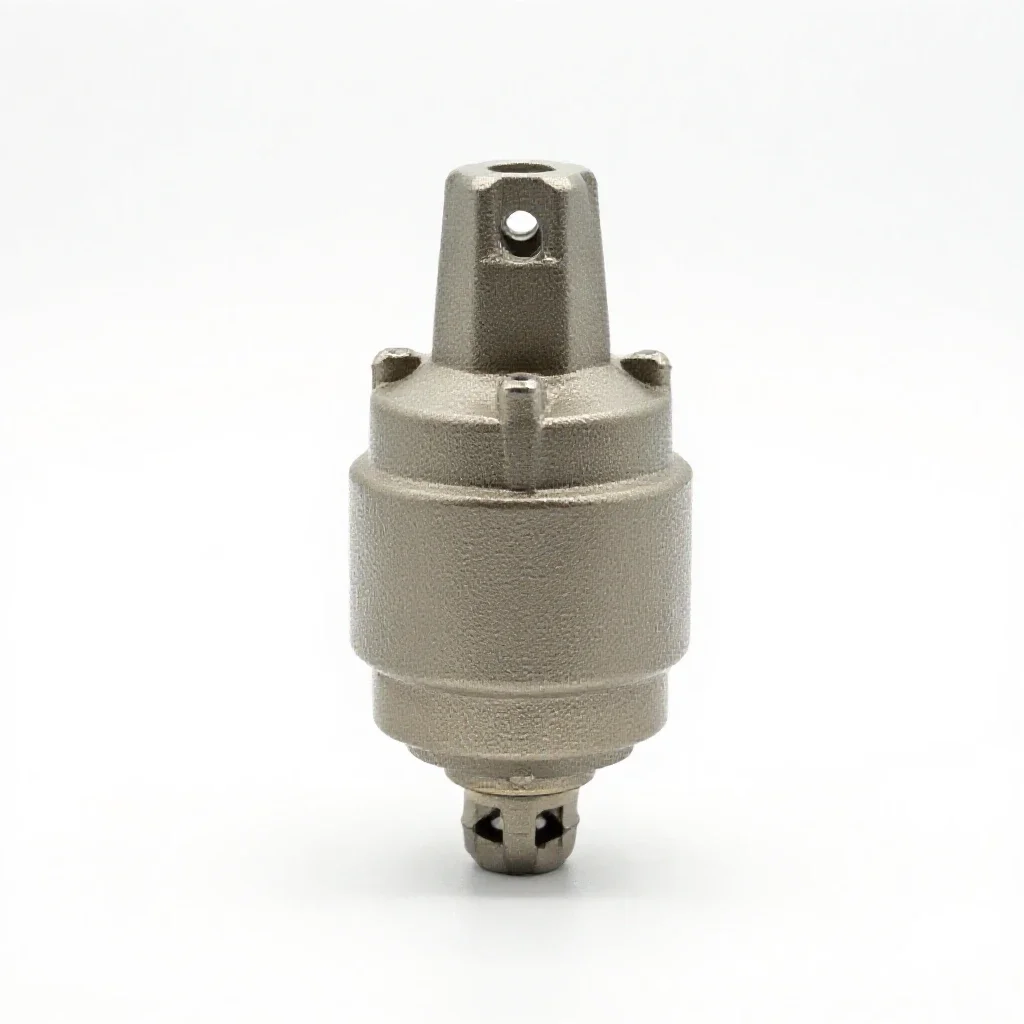 Industrial float switch isolated on a white background