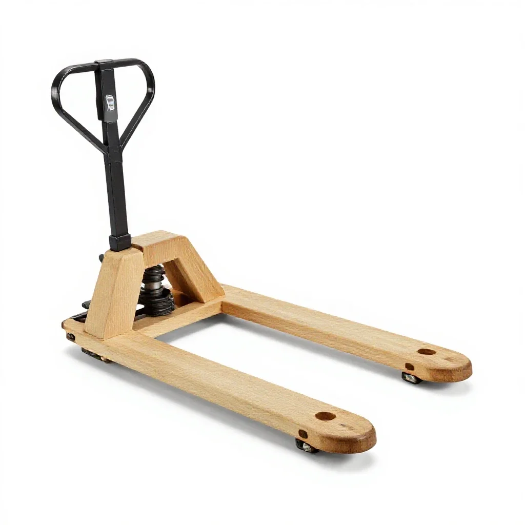 Pallet jack isolated on a white background
