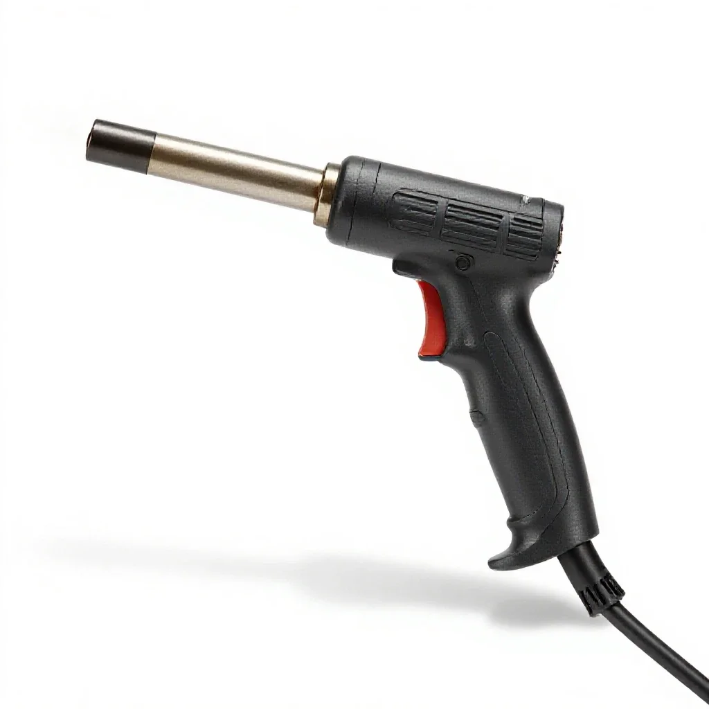 Plasma cutter torch isolated on a white background