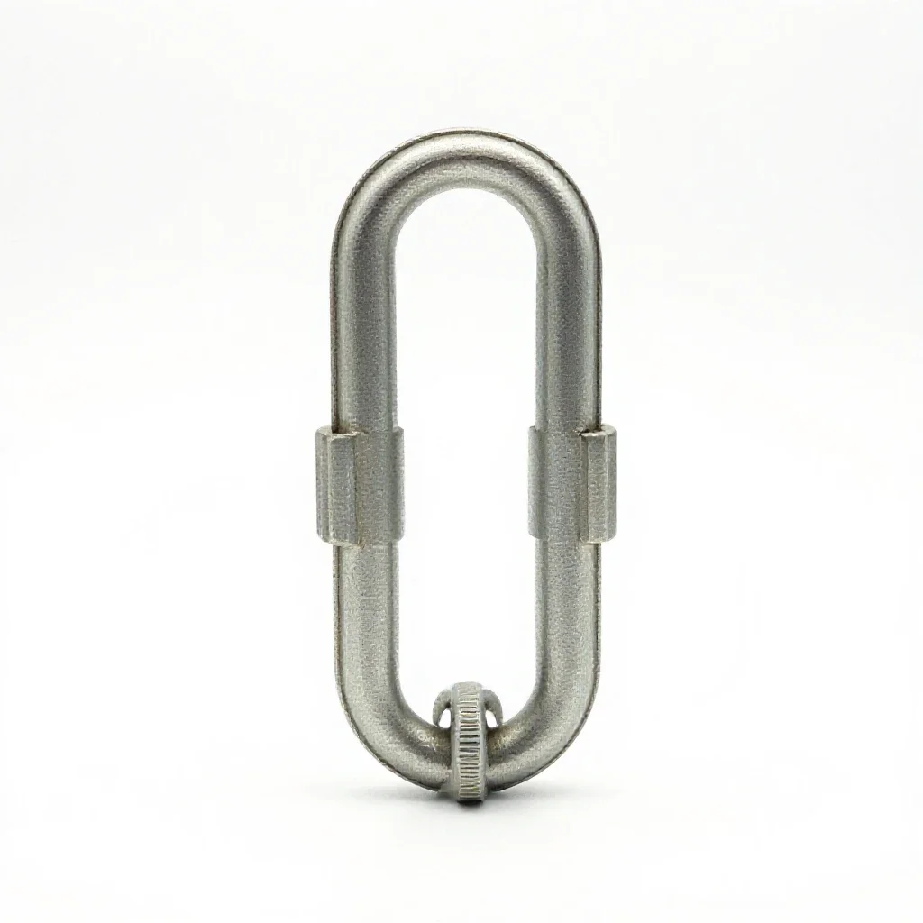 Scaffolding coupler isolated on a white background