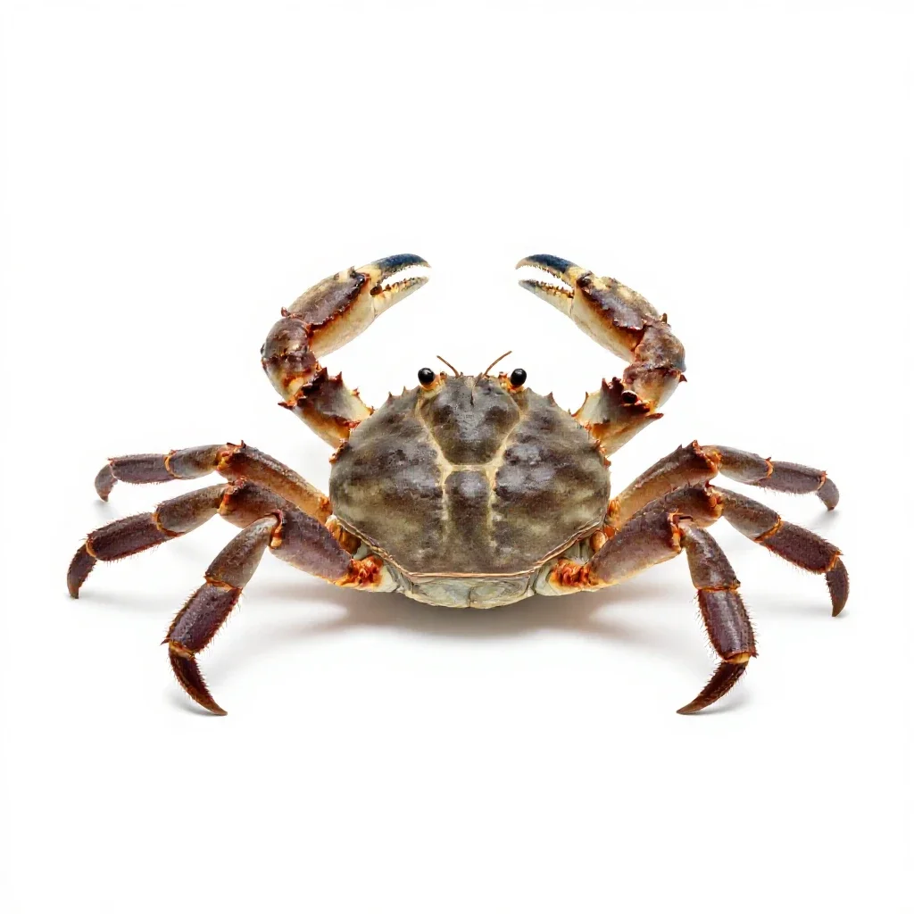 Horseshoe crab isolated on a white background