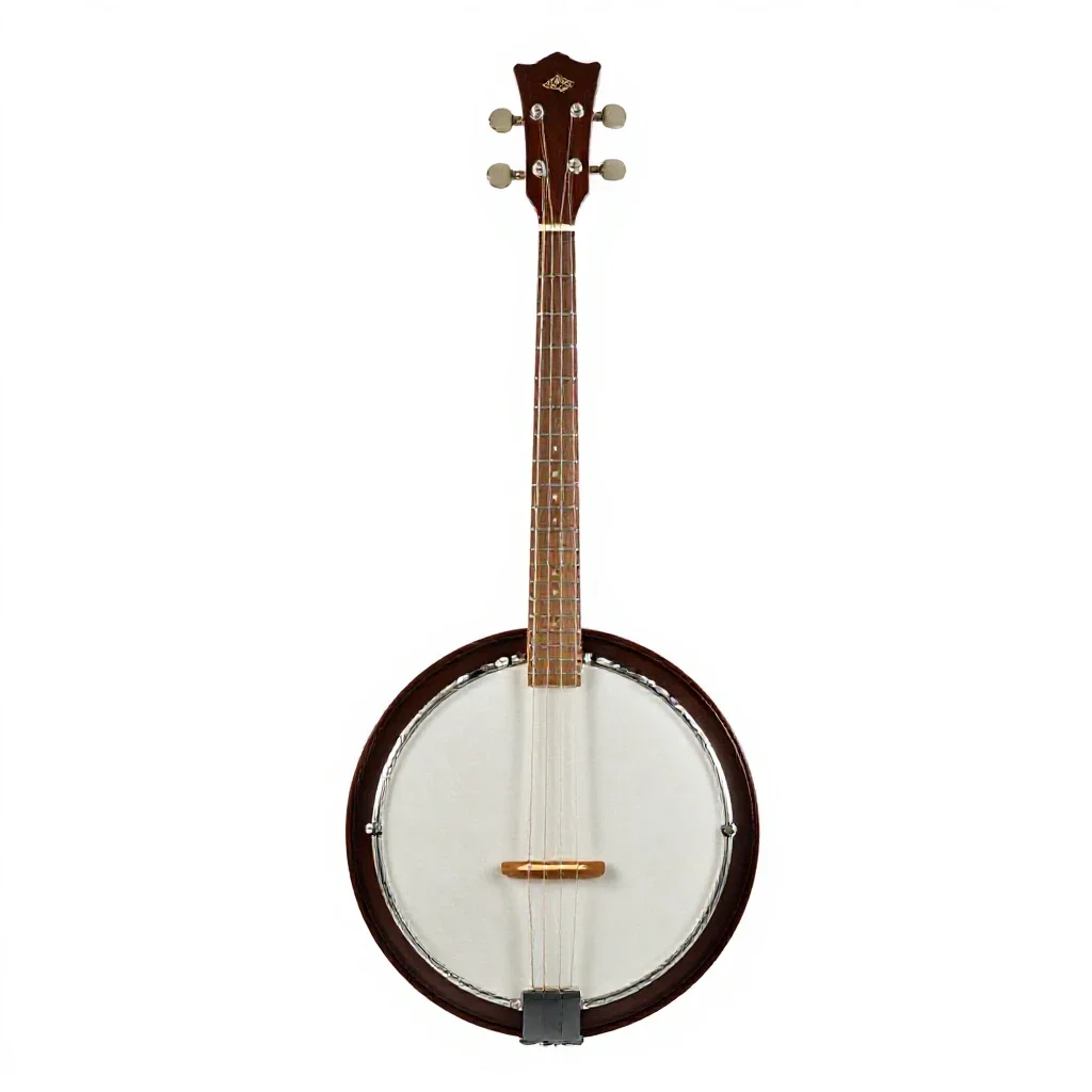Banjo isolated on a white background