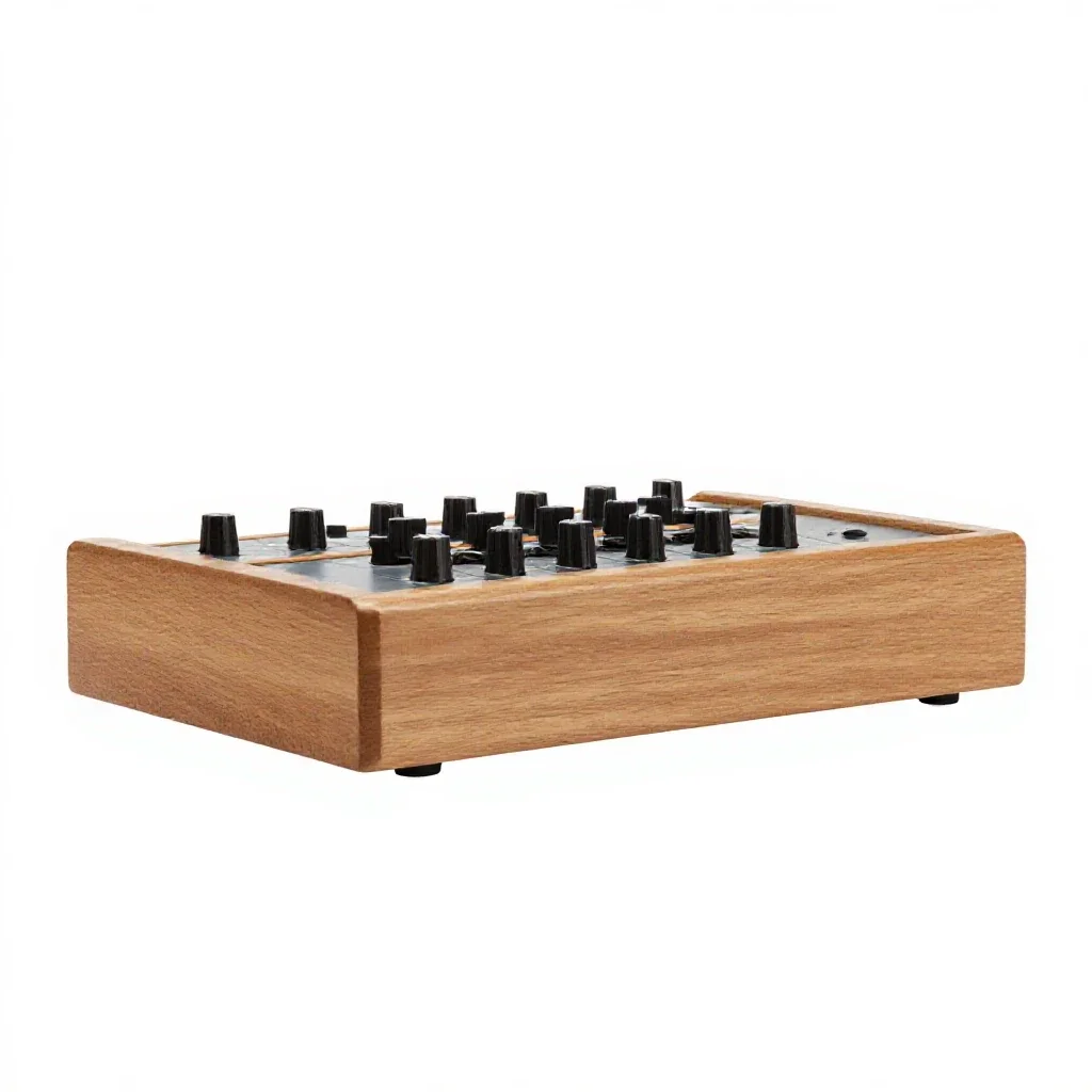 Drum machine isolated on a white background