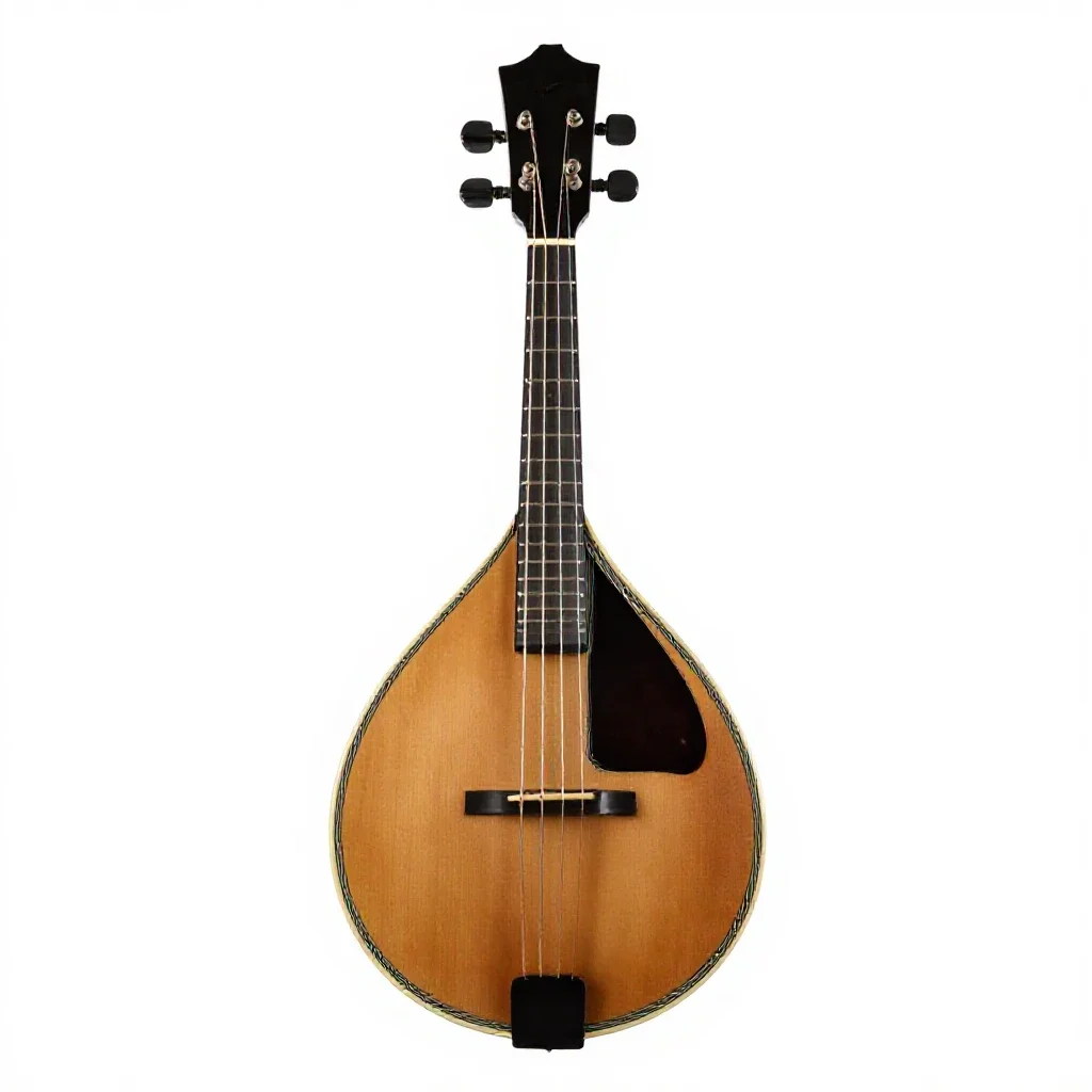 Mandolin isolated on a white background