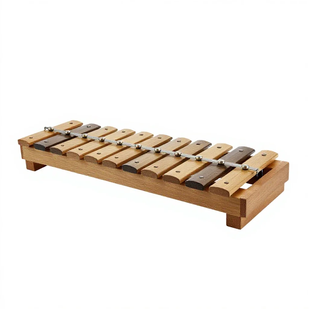 Xylophone isolated on a white background