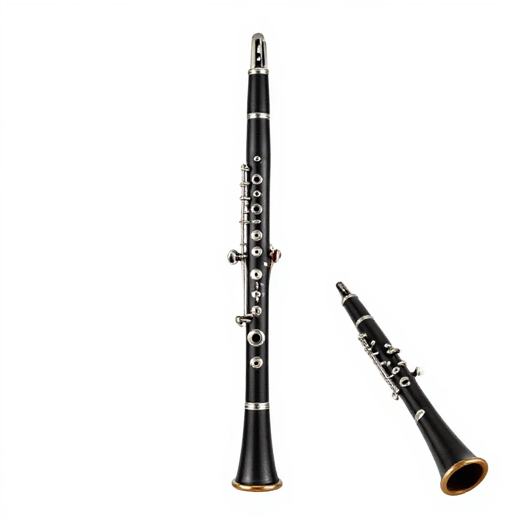 Oboe isolated on a white background