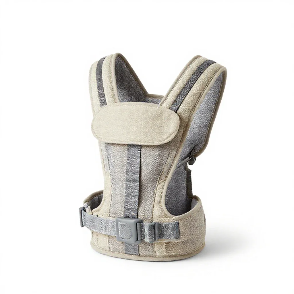 Baby carrier harness isolated on a white background