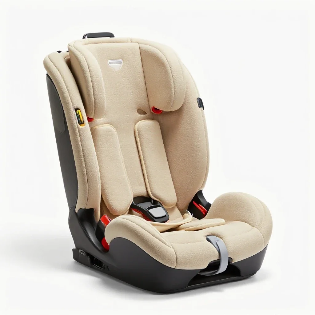 Car seat isolated on a white background