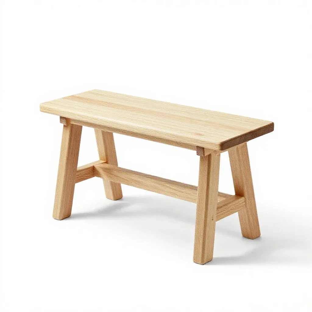 Toy tool bench isolated on a white background