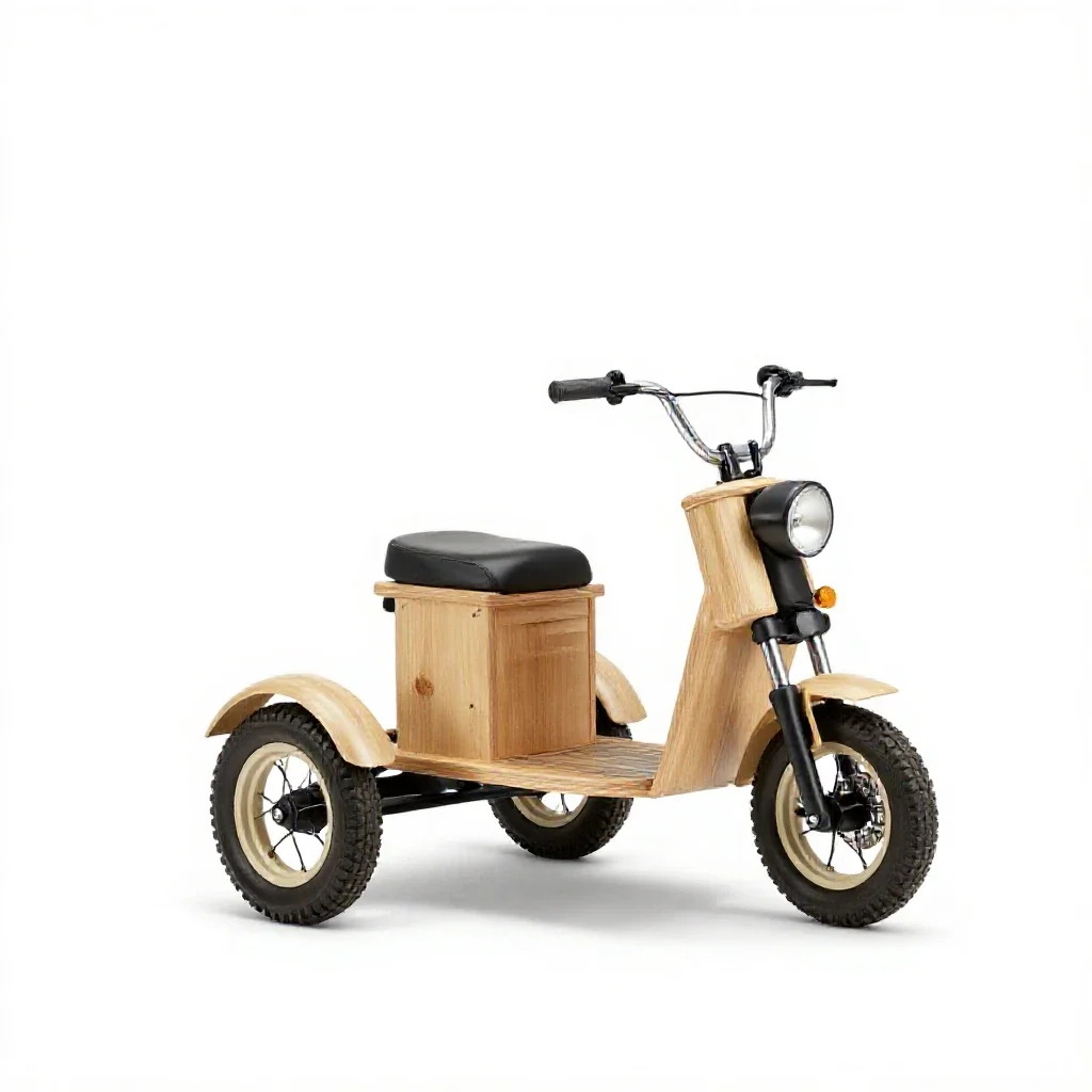 Trike isolated on a white background