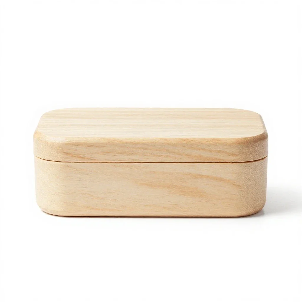 Bento lunch box isolated on a white background