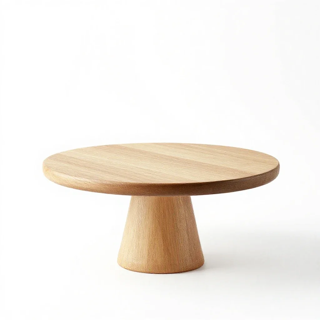 Cake stand isolated on a white background