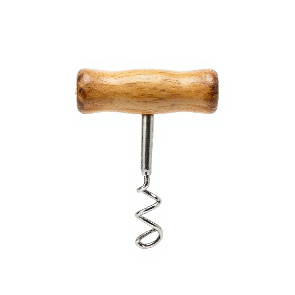 Corkscrew isolated on a white background