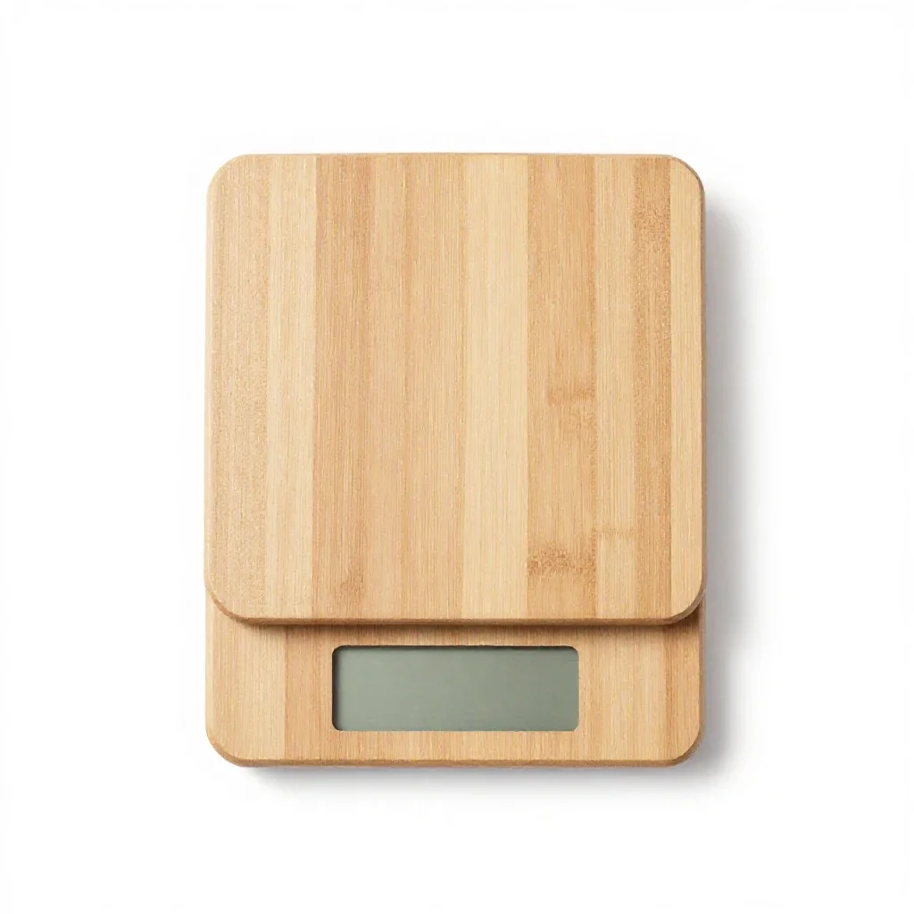 Kitchen scale isolated on a white background