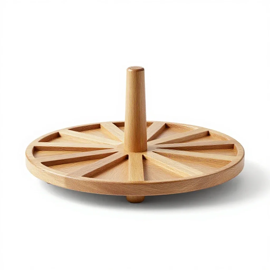 Spice rack carousel isolated on a white background