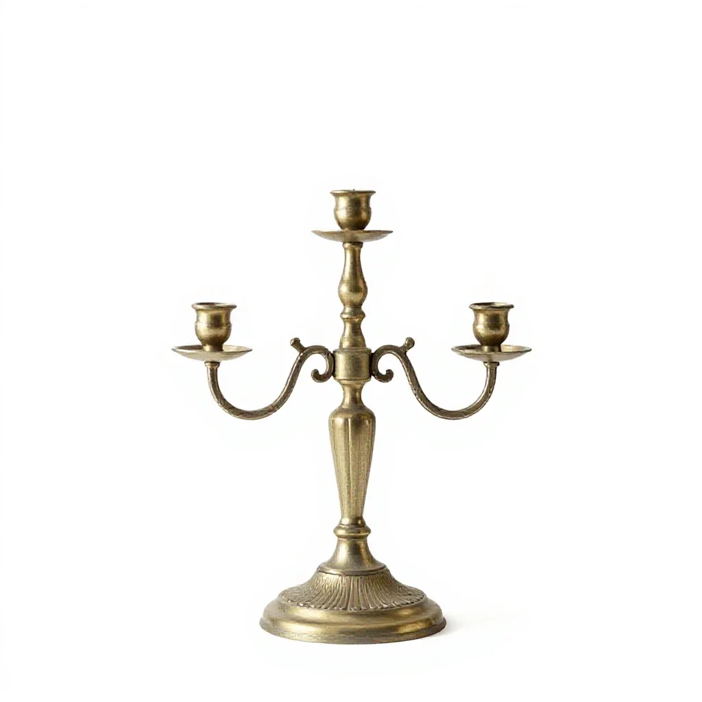 Candelabra isolated on a white background