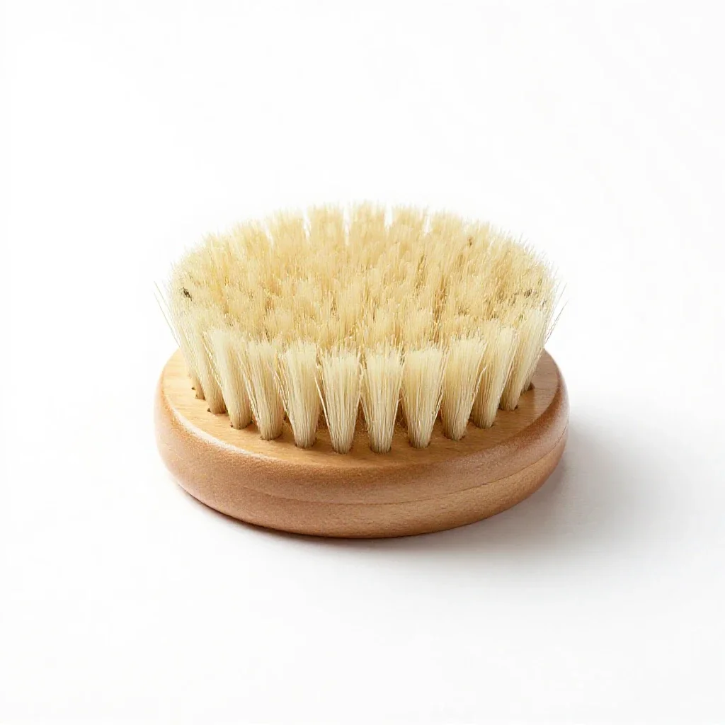 Grooming brush isolated on a white background