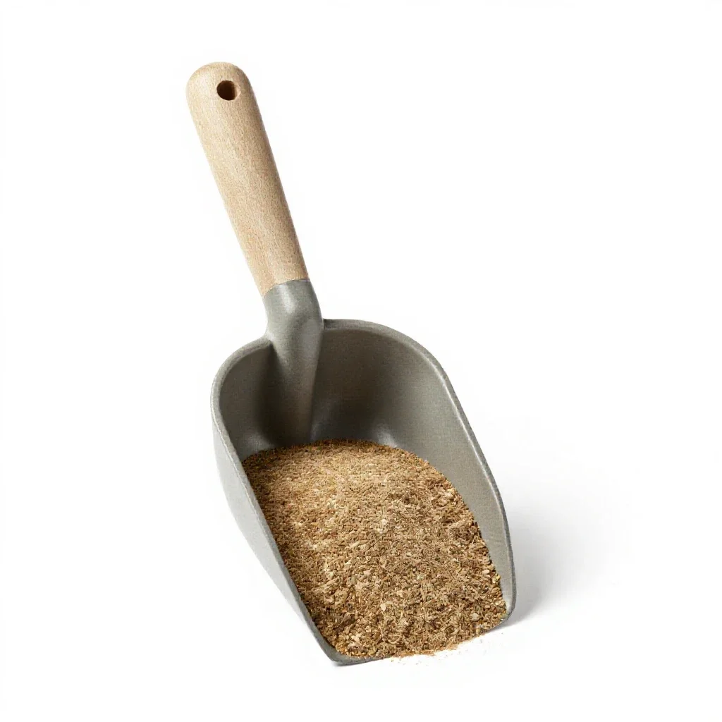 Litter scoop isolated on a white background