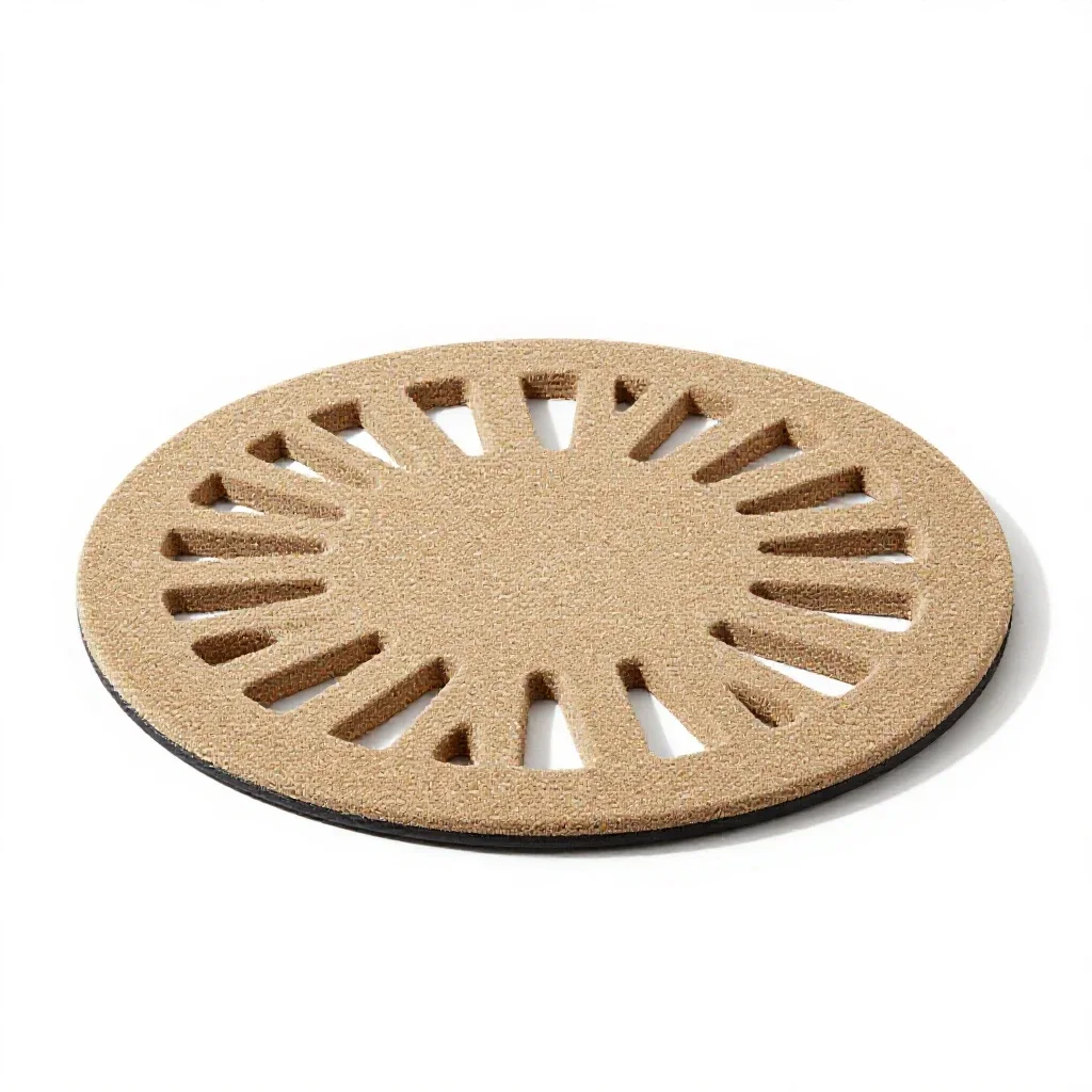 Slow feeder mat isolated on a white background