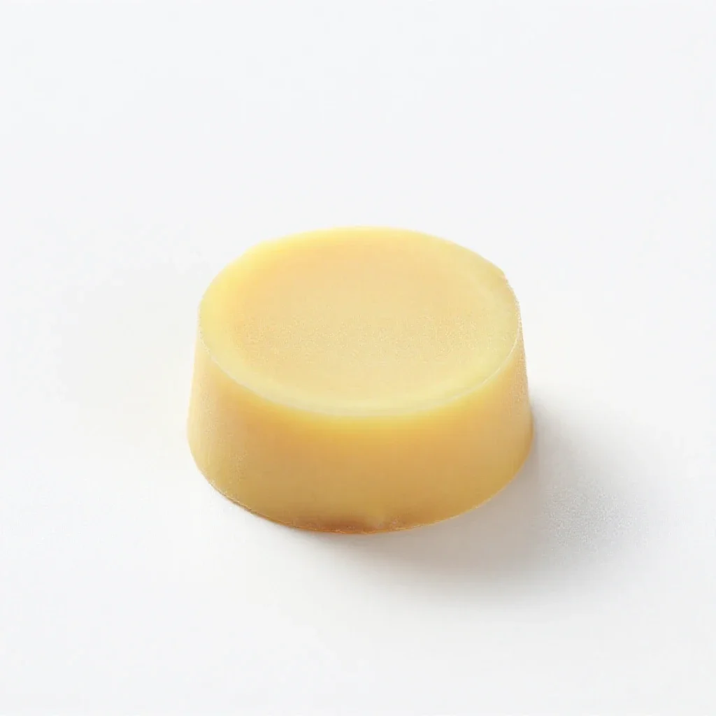 Knob of ginger isolated on a white background