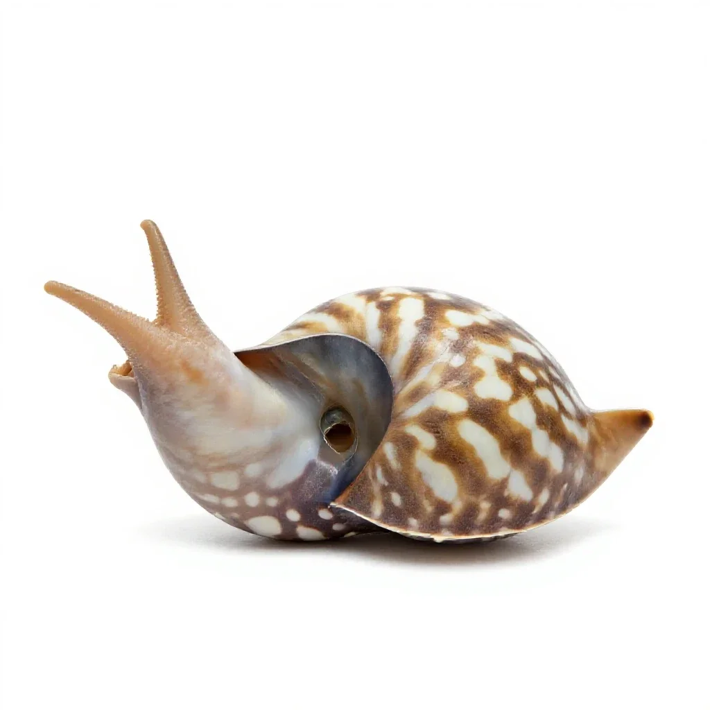 Nautilus isolated on a white background