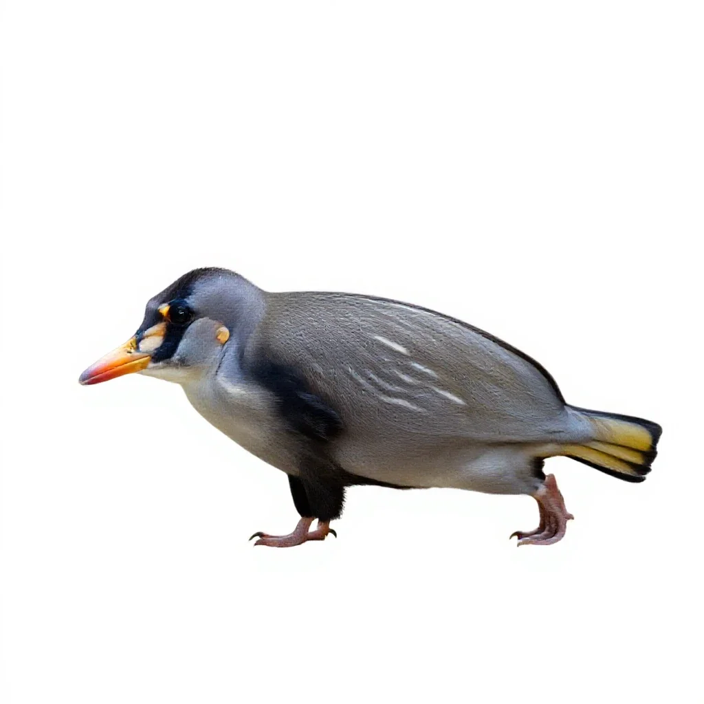 Regal tang isolated on a white background