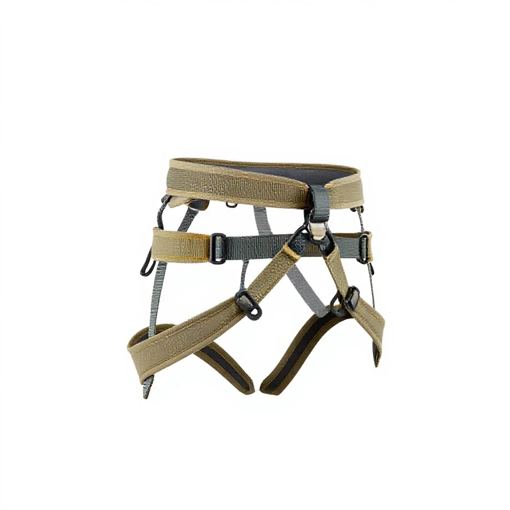 Climbing harness isolated on a white background