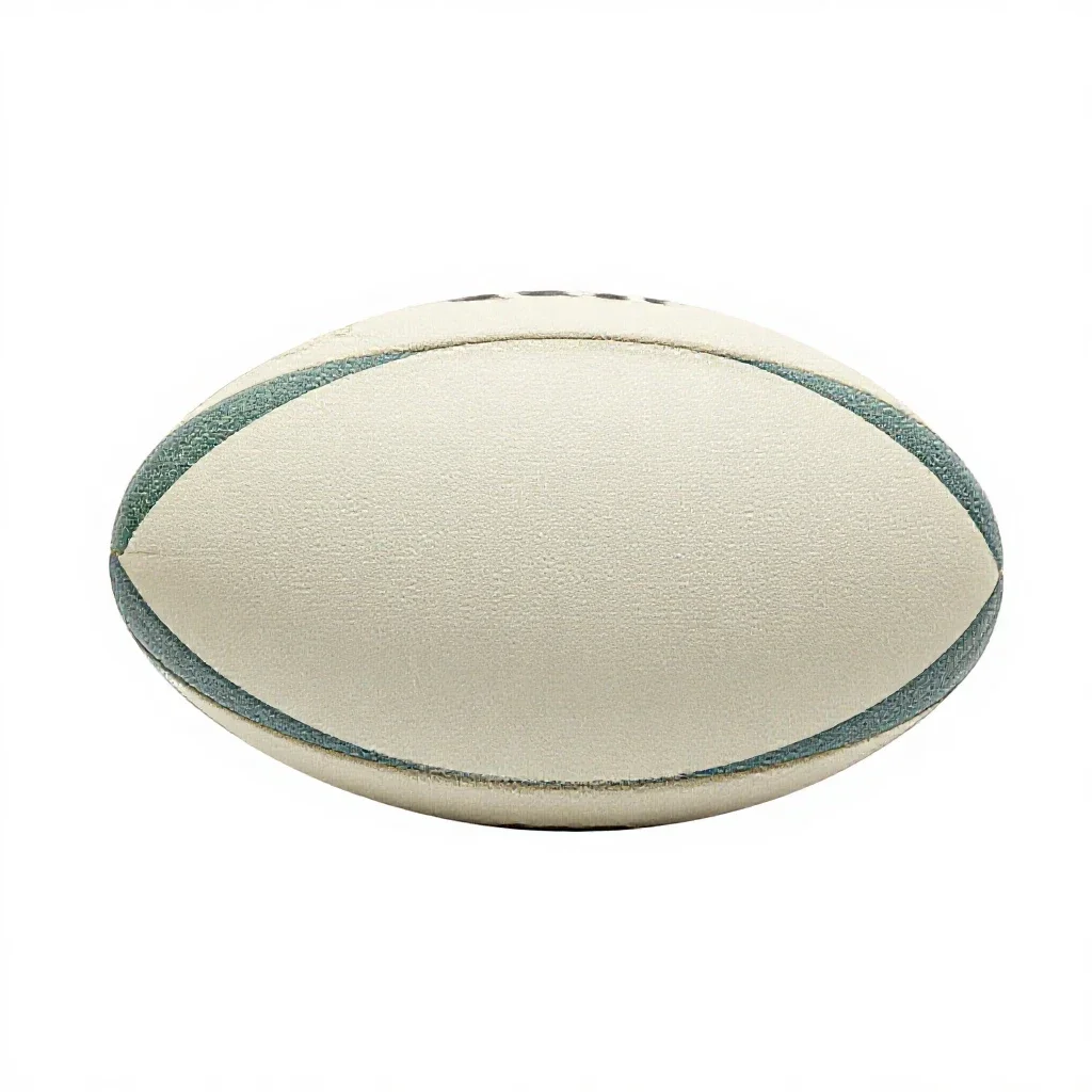 Rugby ball isolated on a white background