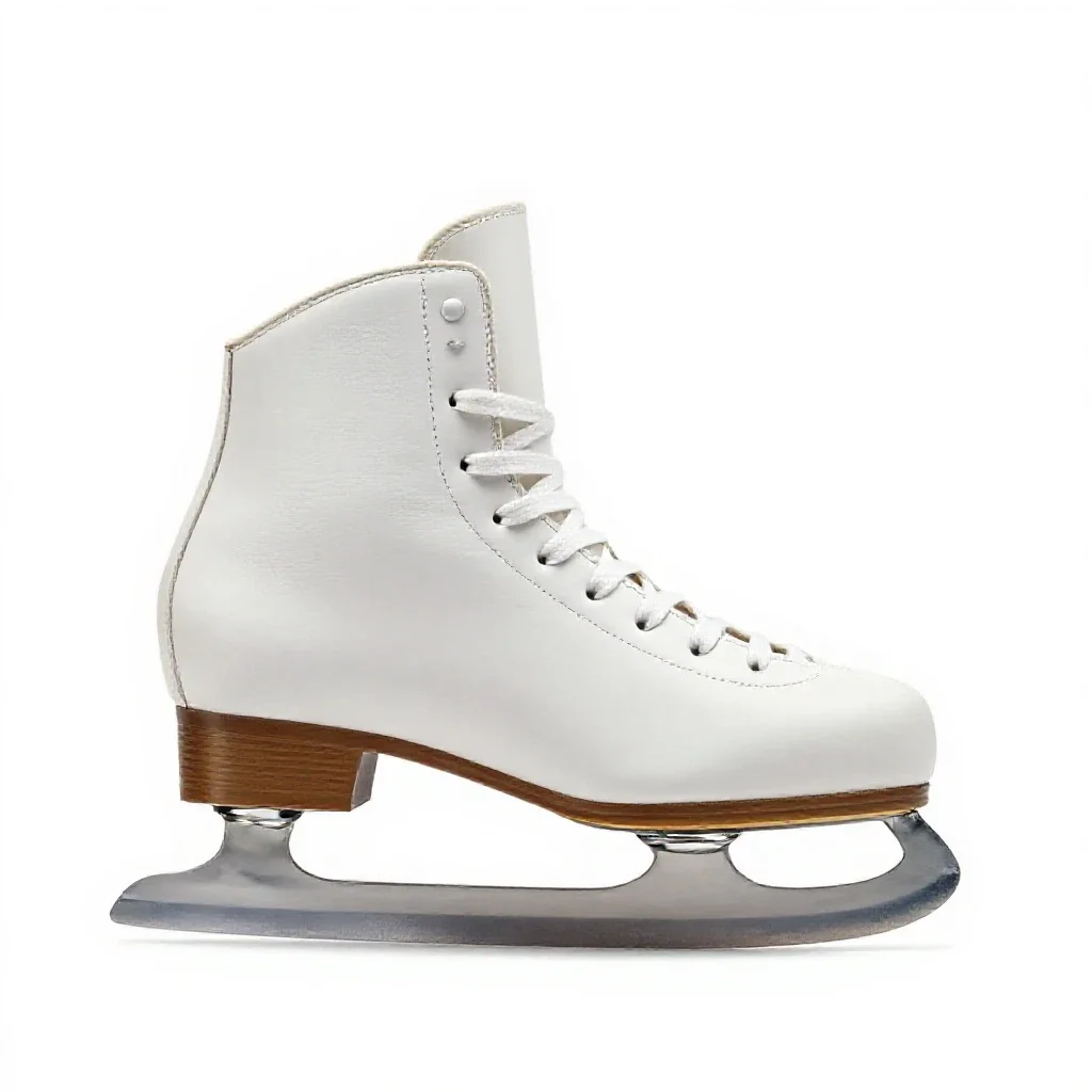 Ice skate isolated on a white background