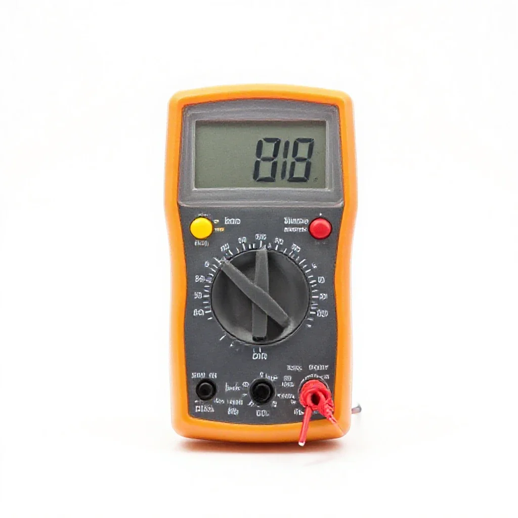 Multimeter isolated on a white background