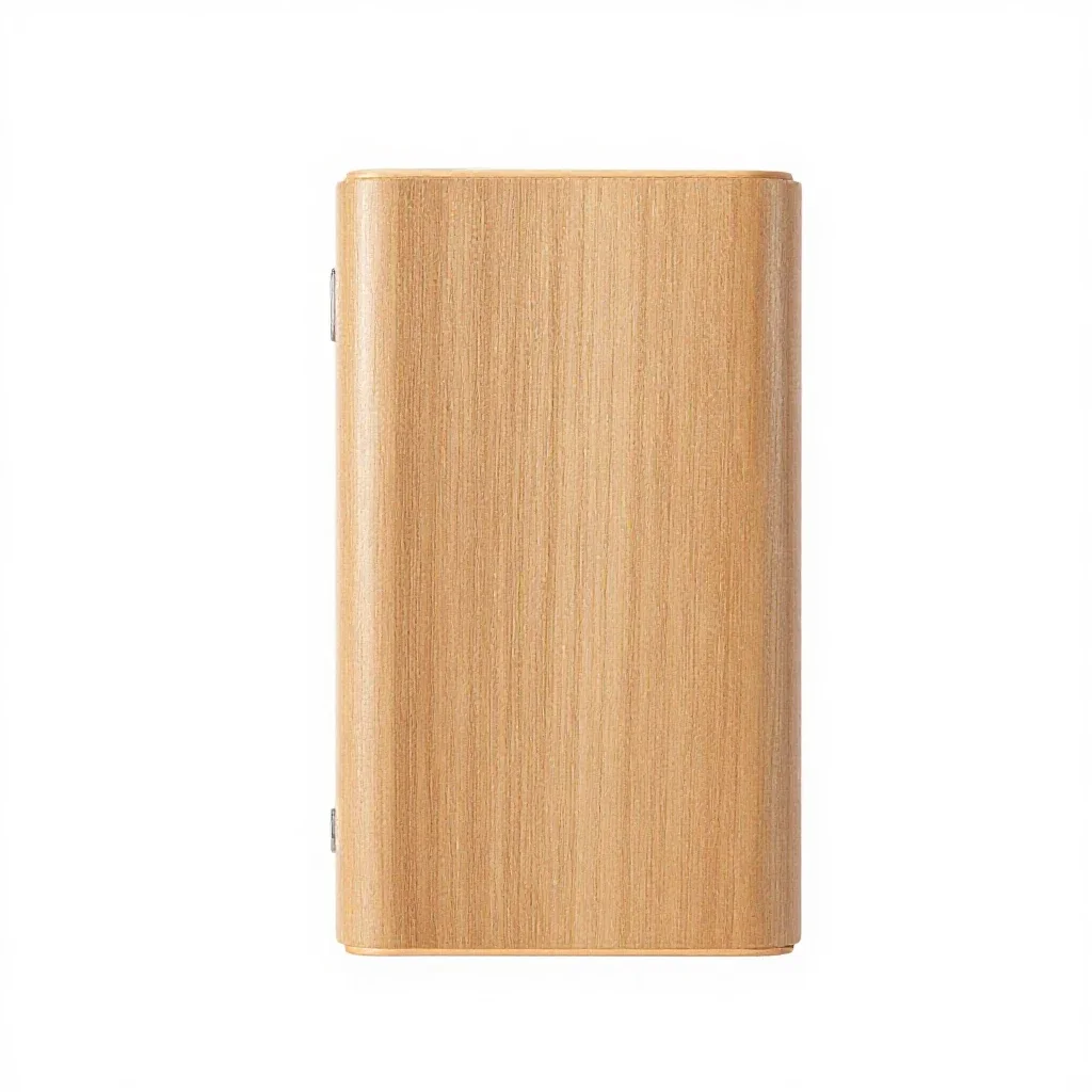 Portable power bank isolated on a white background