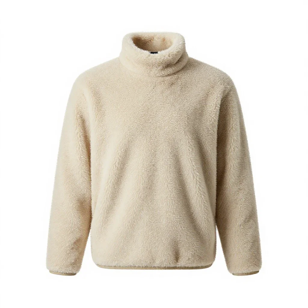 Sheepskin fleece isolated on a white background