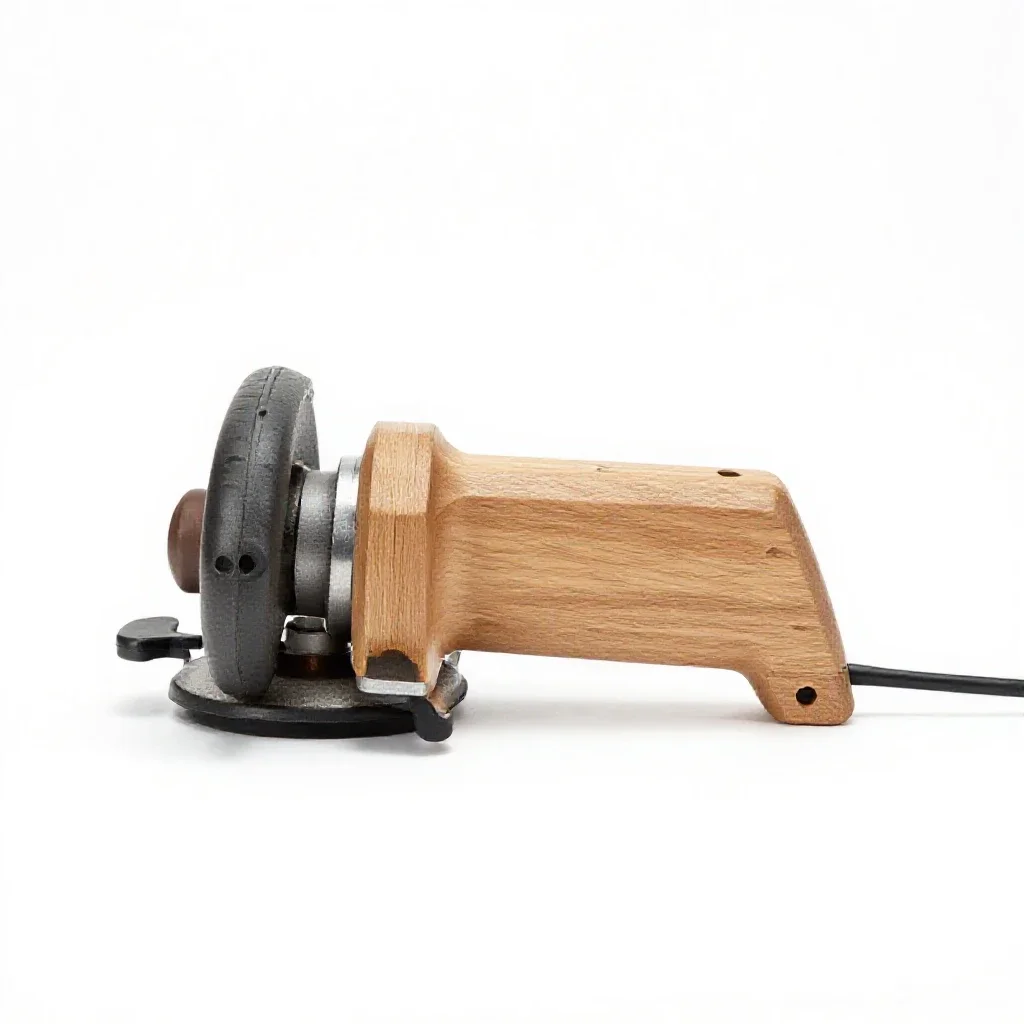 Bench grinder isolated on a white background